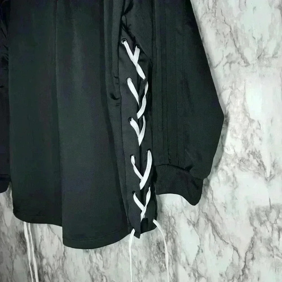 Womens Size XL Adidas Always Original Laced Track Jacket Black NWT - Picture 7 of 8